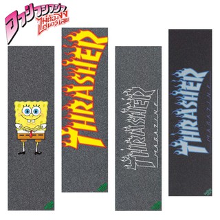 กริปเทป Mob griptape thrasher กระดาษทรายสเก็ตบอร์ดคุณภาพดี หลากหลายสีสัน ราคาถูก พร้อมส่งจากไทย