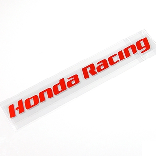 D1 D1.P-a91 สติกเกอร์สะท้อนแสง ลาย HONDA HONDA RACING สําหรับติดตกแต่งประตูรถยนต์