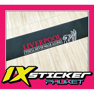 สติ๊กเกอร์คาดกระจกบังแดด Liverpool รหัส L06