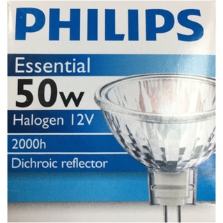 หลอดฮาโลเจน halogen MR16 20w-50w 12V Philips