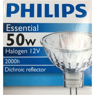 หลอดฮาโลเจน halogen MR16 20w-50w 12V Philips