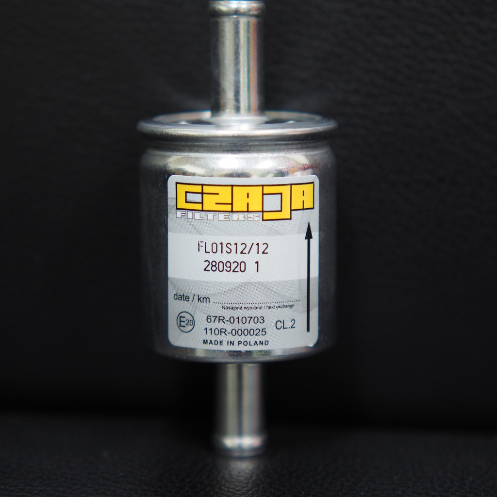 ไส้กรองแก๊ส Czaja Gas Filter - LPG/NGV ขนาด 12*12 มม ,12*16มม ,16-16มม