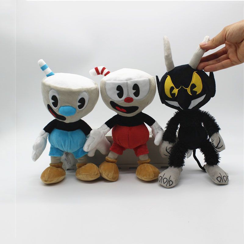 ตุ๊กตาของเล่น Cuphead & Mugman Devil Boss 30 ซม .