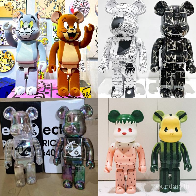 ฟิกเกอร์ Bearbrick 400% 1:1 ของเล่นแฟชั่นคุณภาพสูง 2/2