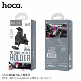 Hoco CA38 Air Outlet In Car Holder ที่จับโทรศัพท์ติดช่องแอร์ในรถ ของแท้100%