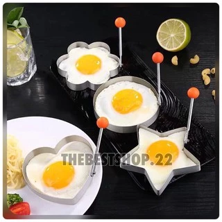 🍳แม่พิมพ์ทอดไข่ เเพนเค้ก แบบสแตนเลส แม่พิมพ์ครัวทำอาหาร ไข่ดาว ไข่เจียว🍳 #B-0039