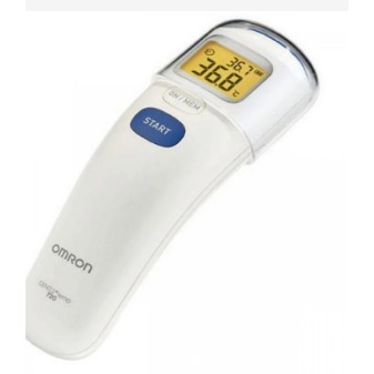 Omron เทอร์โมมิเตอร์วัดอุณหภูมิจากหน้าผาก MC-720 (Omron Forehead Thermometer) 15520