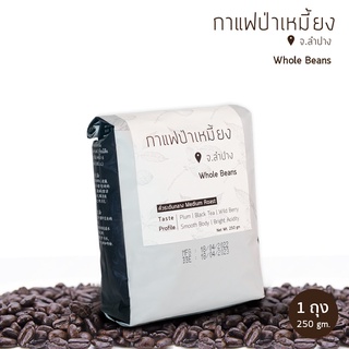 เมซโซ่ เมล็ดกาแฟป่าเหมี้ยง 1 ถุง (250 กรัม/ถุง) ：Pa-Miang Roasted Coffee Bean 1 bag (250gm/bag)