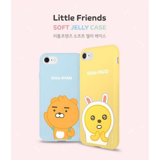 [Pre-Order] เคสโทรศัพท์ คาแรคเตอร์ Kakao Friends ลาย Little Friends Soft Jelly Case