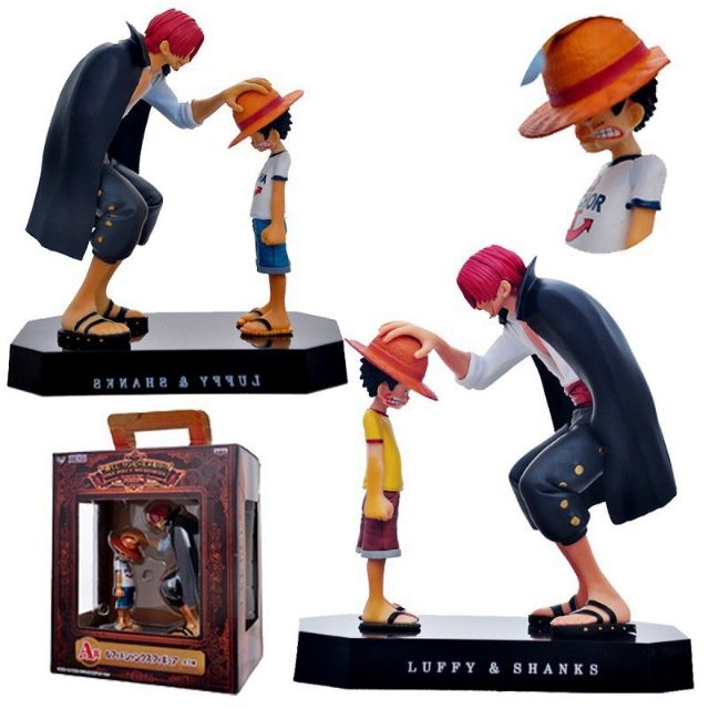 One Piece Straw Hat Luffy & Shanks