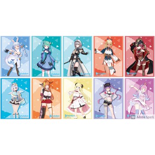 เศษสลีฟ Bushiroad Sleeve Hololive Production 2nd Pekora, Noel, Flare, Marine, Kanata, Koko, Watame, Towa, Luna