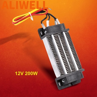 Aliwell Ptc ฮีทเตอร์ทําความร้อนเซรามิก 200 W Dc 12v