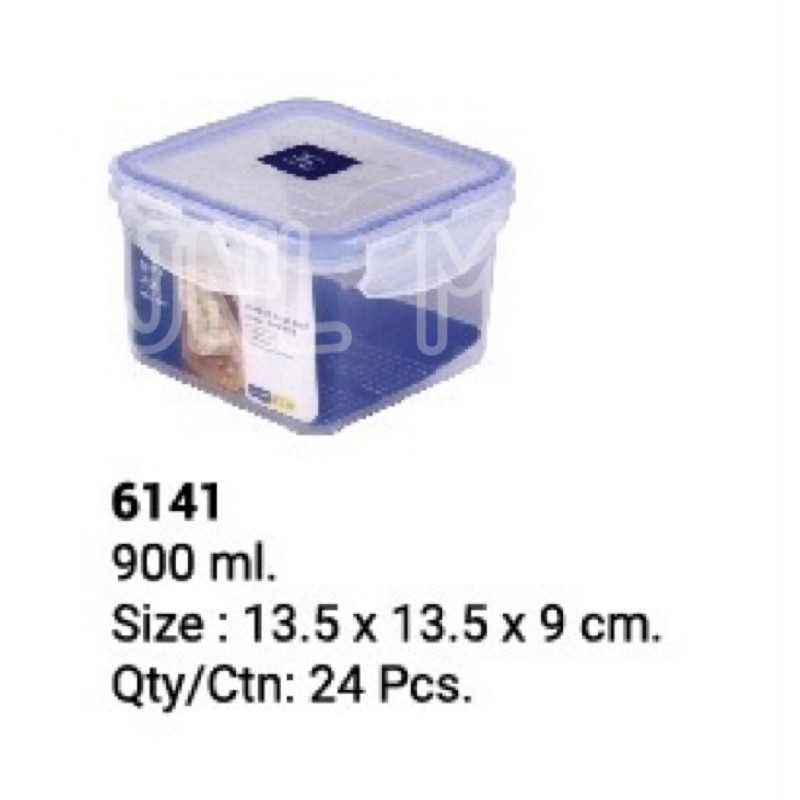 กล่องซุปเปอร์ล๊อค กล่องถนอมอาหาร 6141