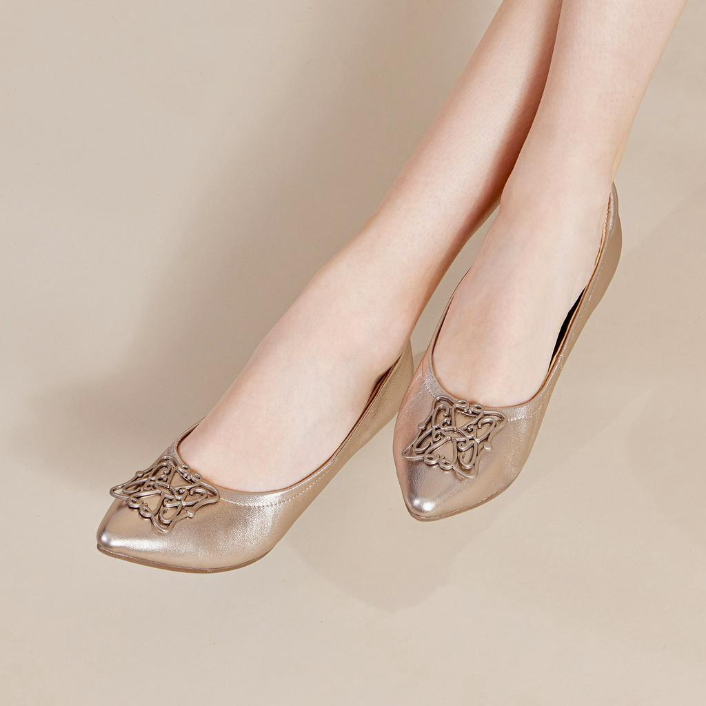 LA BELLA รุ่น GISELA WEDGE - LIGHT GOLD