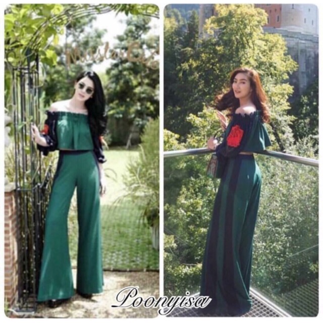 X317 D9  ชุดเซทยาว ของใหม่ size M 30/44-26/38 ยาว 42