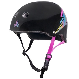 หมวกกันน็อค Triple 8 - Helmet Black Hologram XS/S,S/M,L/XL