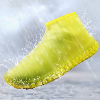 001#รองเท้ากันน้ำ รองเท้ากันฝน ถุงหุ้มรองเท้าซิลิโคนกันน้ำ ถุงคลุมรองเท้ากันน้ำ ถุงรองเท้าถุงคลุมรองเท้าWaterproof shoes