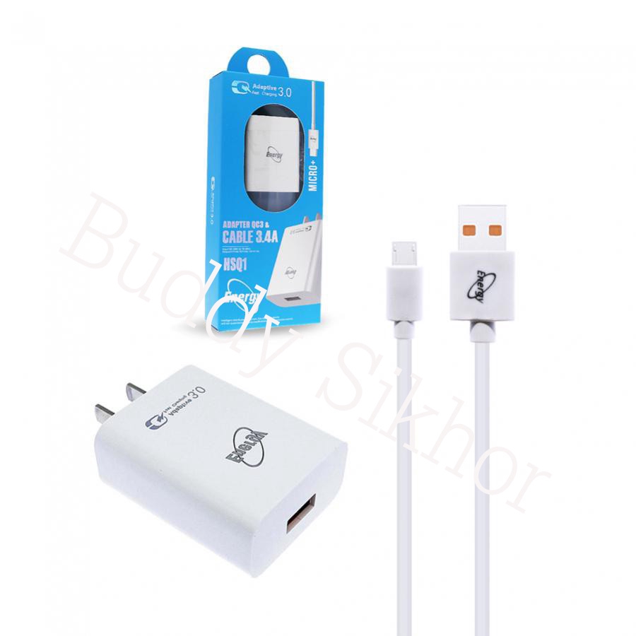 ชุดชาร์จEnergy Adapter พร้อมสาย (Micro) output 3.0