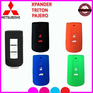 ปลอกกุญแจรีโมทรถมิตซูบิชิ Mitsubishi Xpander /Triton /Pajero เคสซิลิโคนหุ้มรีโมท ซองซิลิโคนใส่กุญแจรถยนต์กันรอยกันกระแทก