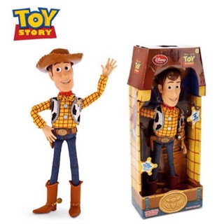 ตุ๊กตา woody นายอำเภอวู๊ดดี้ สูงประมาณ 16 นิ้ว พูดได้ 30 เสียง https://youtu.be/ZTQamFuTILk w/m