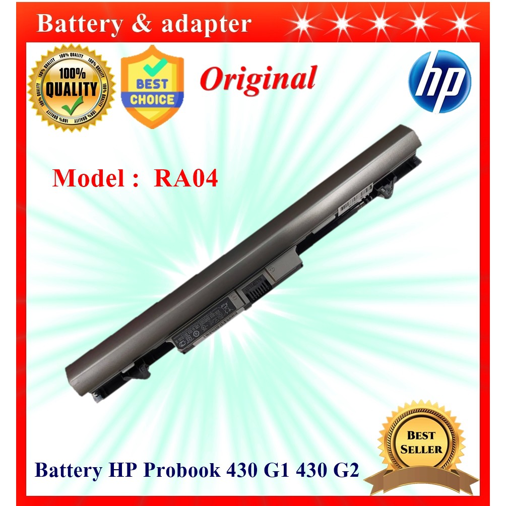 Battery HP Model  RA04 Probook 430 430 G1 430 G2 HP 640 G2 Original  แบตเตอรี่ของแท้  HP