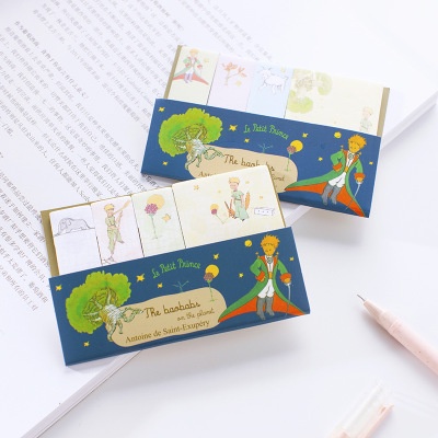 30pcs น ่ ารัก Little Prince Memo Pads N Times Sticky Notes Index กระดาษสติกเกอร ์ Self-Adhesive Sticky กระดาษ Bookmark