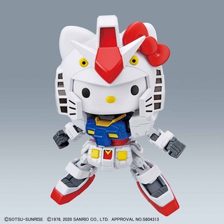 SD EX-STANDARD HELLO KITTY/RX-78-2 GUNDAM