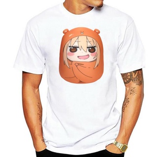 เสื้อยืดผ้าฝ้ายพิมพ์ลายคลาสสิก เสื้อยืดแขนสั้น ผ้าฝ้าย พิมพ์ลาย Himouto UMARU Chan UMARU BURRITO แฟชั่นฮาราจูกุ สไตล์ฮิป