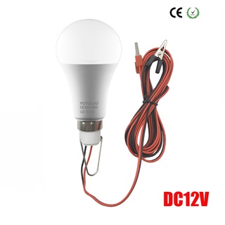 หลอดไฟ Led DC12V แบบพกพา โคมไฟตั้งแคมป์กลางแจ้ง เต็นท์ ตกปลากลางคืน โคมไฟแขวน คาราร่าจระเข้ จระเข้ คลิปหนีบ สําหรับไฟกลางแจ้ง