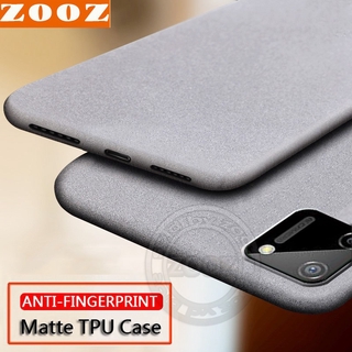 Realme Narzo 30A C20 7 X7 Pro 7i C17 C15 C12 C11 C3 V5 (5G) Soft TPU Case Anti Fingerprint Back Cover Matte Rubber Phone Casing for RealmeC20 Realme7 Realme7i RealmeX7 RealmeC11 RealmeC12 RealmeC15 RealmeC3 RealmeC17 RealmeV5 5g