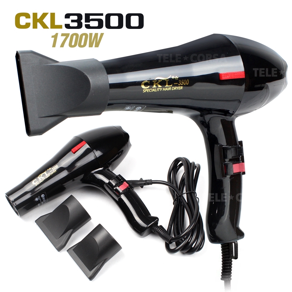 ไดร์เป่าผม CKL-3500 1700W รุ่น HairDryer-CKL-3500-00B-K3