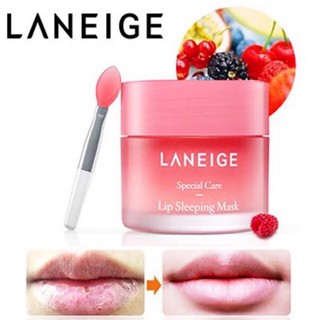 LANEIGE Lip Sleeping Maskขนาดปกติ20g.กลิ่นBerryมาพร้อมไม้พายทาปาก