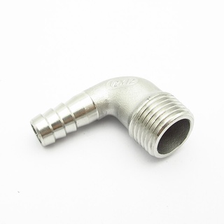 1/4&amp;quot; 3/8&amp;quot; 1/2&amp;quot; 3/4&amp;quot; 1&amp;quot; Bsp ข้อต่อท่อสเตนเลส 304 ตัวผู้ 8 10 12 14 15 16 20 25 32 มม.