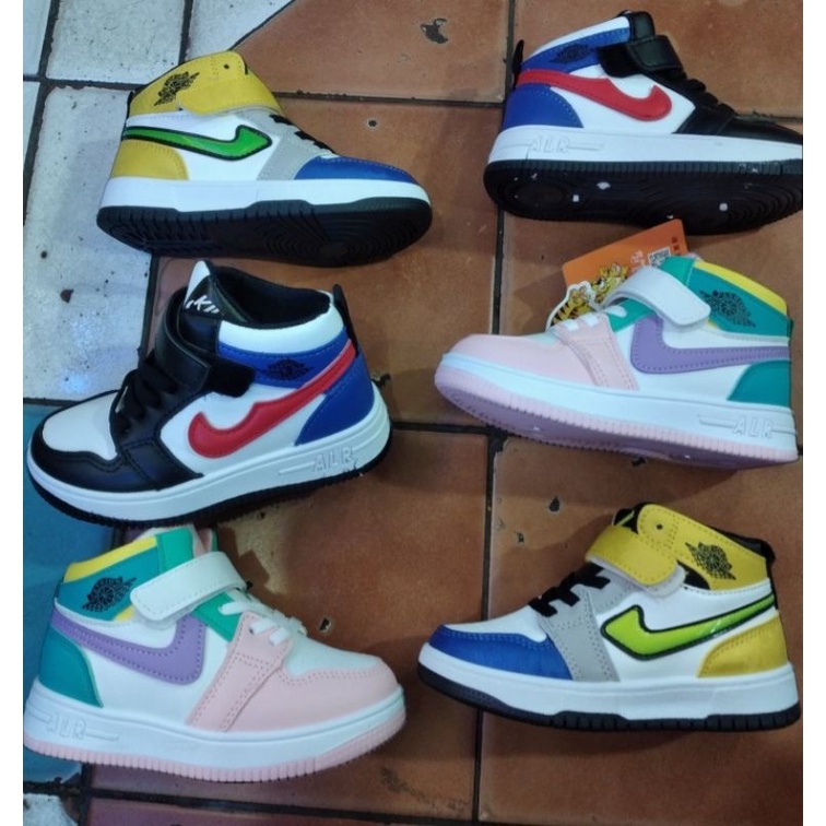 รองเท้า Air jordan รองเท้าเด็ก jordan รองเท้าผ้าใบ รองเท้าเด็กผู้ชาย