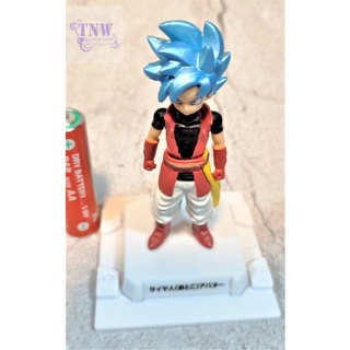 [มือสอง งานแท้ ญี่ปุ่น] Son Goku โกคู ซุปเปอร์ไซย่า บลู  ขนาด 3" Dragonball ดราก้อนบอล งานแท้ Banpresto