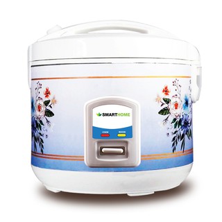 หม้อหุงข้าวอัตโนมัติ สมาร์ทโฮม SRC-1805 1.8 ลิตร สีขาว Smart Home Rice Cooker Smart SRC-1805 1.8 Liter White