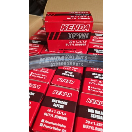 ยางใน Kenda 20x1.25/1.5 Presta FV-60