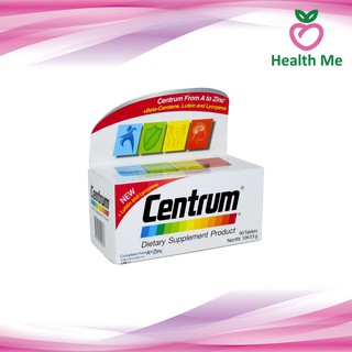 CENTRUM Lutein&amp;Lycopene วิตามินและเกลือแร่รวมถึง 22 ชนิด 30เม็ด/90เม็ด