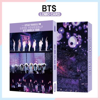 การ์ดรูปภาพ Kpop Bts Bts World Tour 54 ชิ้น / ชุด