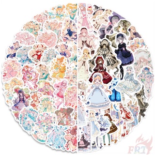 110Pcs/Set ❉ Lolita Girls Series A Beauty สติ๊กเกอร์ ❉ DIY Fashion Luggage Laptop Skateboard Decals Doodle สติ๊กเกอร์