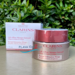 Clarins facial intensive wrap 75ml ป้ายคิง ครีมกระชับผิวหน้า ป้ายคิง