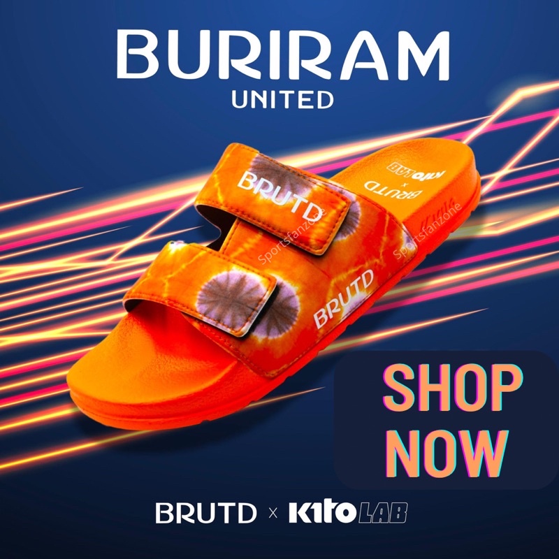 รองเท้าแตะ BRUTD x KITO 2021/22 ของแท้💯-BRUTD x KITO Sandals 2021/22