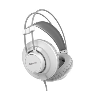 หูฟังมอนิเตอร์แบบครอบศีรษะแบบกึ่งปิด HD671 สีขาว SUPERLUX