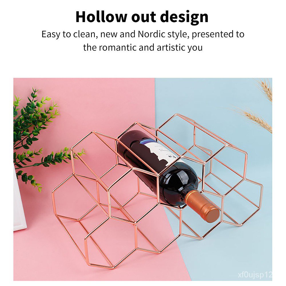 Wine Racks Countertop Wine Storage Wine Bottle Holder Table Top Small