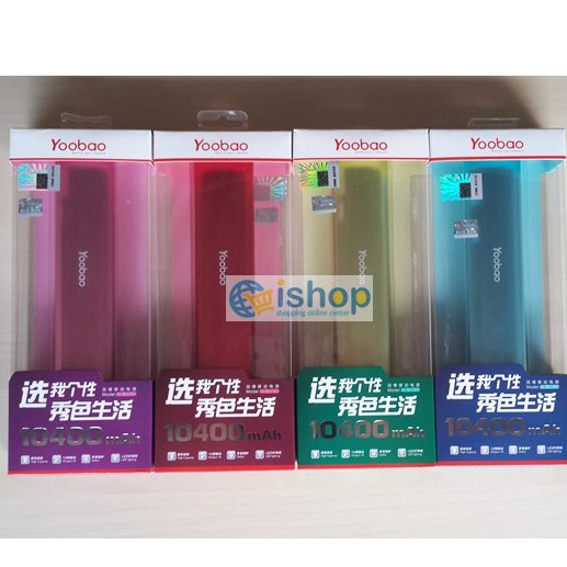 Powerbank Yoobao แท้ Magic Wand 10400 mAh