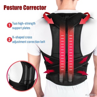 Back Posture Corrector Shoulder Lumbar Brace Spine Support Belt Adjustable Adult Corset Posture Correction Belt Body Hea