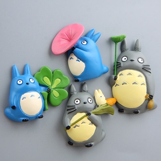 ~My Neighbour Totoro~ สติกเกอร์แม่เหล็ก ลายน่ารัก DIY สําหรับติดตกแต่งผนังตู้เย็น