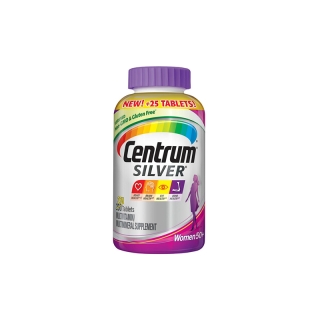 Centrum Silver Women Multivitamin 275 Tablet Age 50+ Multimineral Supplement ผู้หญิง วิตามิน อาหารเสริมหลายชั้น