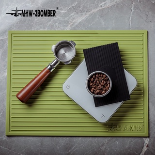 MHW-3BOMBER Silicone Dish Drying Pad 380*300 mm แผ่น bar mat สำหรับบาร์กาแฟ