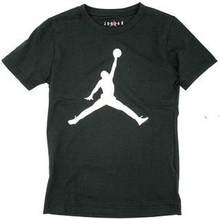 HH เสื้อยืดแขนสั้น Nike Air Jordan Boys Jumpman Logo T Shirt Mens Womens T-shirts คอกลม